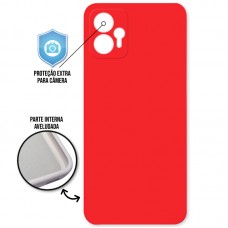 Capa Motorola Moto G13 - Cover Protector Vermelha